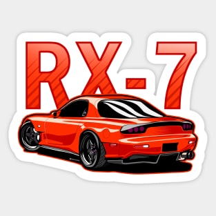 RX7 modified jdm rotary Sticker